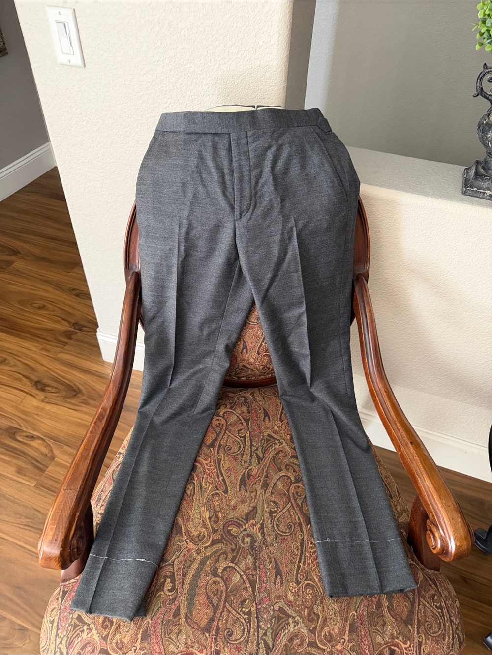 Ralph Lauren Purple Label Gray Men's Dress Pants